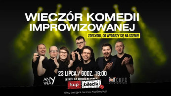 Rzeszów Wydarzenie Kabaret Wieczór komedii improwizowanej