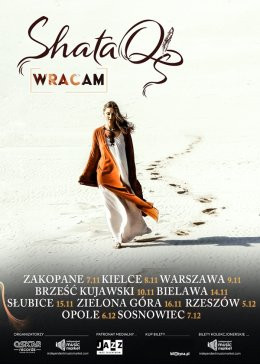 Rzeszów Wydarzenie Koncert ShataQS - trasa koncertowa „Wracam” - jesień 2025