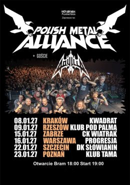 Rzeszów Wydarzenie Koncert Polish Metal Alliance + gość Aquilla