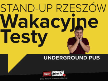 Rzeszów Wydarzenie Stand-up Lokalne żarty | Wakacyjne testy | Open-mic