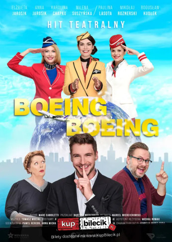 Jasionka Wydarzenie Spektakl Boeing Boeing - odlotowa komedia z udziałem gwiazd
